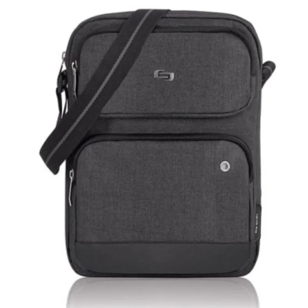 Solo New York Ludlow Universal Tablet Sling Bag, Grey NWT / LAST ONE